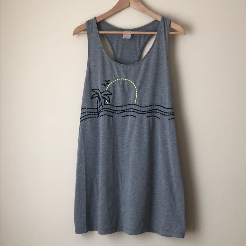 Cute tropical summer cover-up